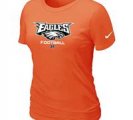 Women Philadelphia Eagles Orange T-Shirt