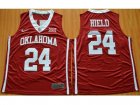 NCAA Oklahoma Sooners #24 Buddy Hield Red Basketball New XII Stitched Jersey