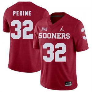 Oklahoma Sooners #32 Samaje Perine Red College Football Jersey