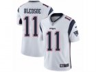 Nike Patriots #11 Drew Bledsoe White Mens Stitched NFL Vapor Untouchable Limited Jersey