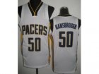 nba Indiana Pacers #50 Tyler Hansbrough white Jerseys[Revolution 30]