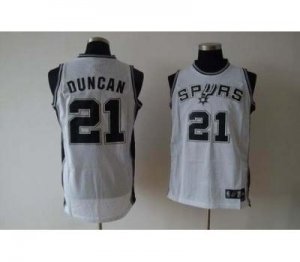 nba fans san antonio spurs #21 duncan swingman white