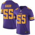 Youth Nike Minnesota Vikings #55 Anthony Barr Limited Purple Rush NFL Jersey