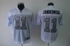 nfl jerseys oakland raiders #11 janikowski white(grey number)[2011