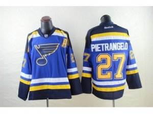 NHL St.Louis Blues #27 PIETRANGELO blue jerseys