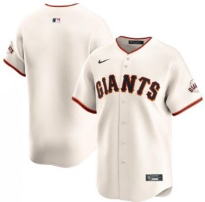 Giants Blank Cream Nike Cool Base Jersey