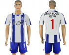 Oporto #1 Helton Home Soccer Club Jersey