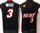 kids Miami Heats #3 Wade Swingman black[2011 Finals]