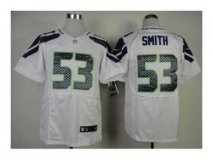 Nike seattle seahawks #53 smith white jerseys[Elite