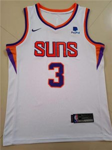 Mens Phoenix Suns #3 Chris Paul white 2021 NBA Swingman