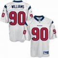 nfl houston texans williams 90# white