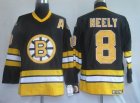 nhl boston bruins #8 neely black