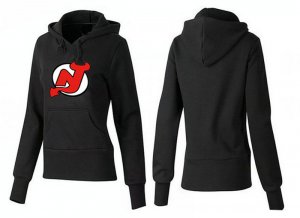 NHL Women New Jersey Devils Logo Pullover Hoodie 27