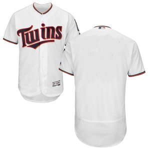 2016 Men Minnesota Twins Majestic White Flexbase Authentic Collection Team Jersey