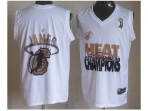 nba miami heat #6 james white[2013 champions]