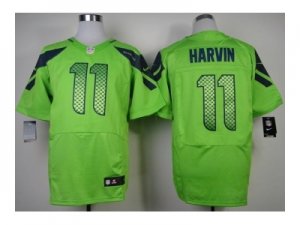 Nike jerseys seattle seahawks #11 harvin green[Elite]