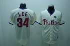 mlb philadelphia phillies #34 lee cream