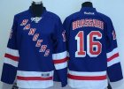 New York Rangers #16 Derick Brassard Blue Home Stitched Youth NHL Jersey