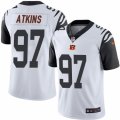 Mens Nike Cincinnati Bengals #97 Geno Atkins Limited White Rush NFL Jersey