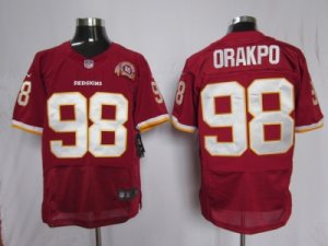 Nike washington redskins #98 orakpo red(80 anniversary patch Jerseys