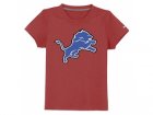 nike detroit lions sideline legend authentic logo youth T-Shirt red