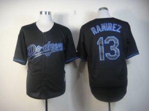 mlb jerseys los angeles dodgers #13 ramirez black[fashion]