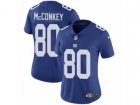 Women Nike New York Giants #80 Phil McConkey Vapor Untouchable Limited Royal Blue Team Color NFL Jersey