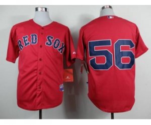 mlb jerseys boston red sox #56 red