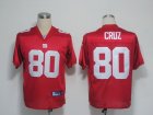 nfl new york giants #80 cruz red[cruz]