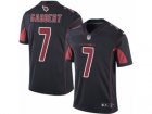 Mens Nike Arizona Cardinals #7 Blaine Gabbert Limited Black Rush NFL Jersey