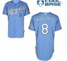 MLB Kansas City Royals #8 Moustakas lt.blue