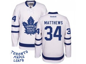 Youth NHL Toronto Maple Leafs #34 Auston Matthews White New Stitched Jersey