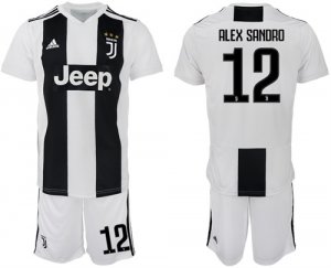 2018-19 Juventus FC 12 ALEX SANDRO Home Soccer Jersey