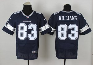 Nike Dallas cowboys #83 williams blue jerseys[Elite]