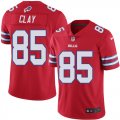 Nike Bills #85 Charles Clay Red Color Rush Limited Jersey