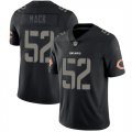 Nike Bears #52 Khalil Mack Black Vapor Impact Limited Jersey