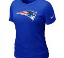 Women New England Patriots Blue T-Shirts