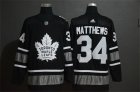 Maple Leafs #34 Auston Matthews Black 2019 NHL All-Star Adidas Jersey