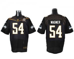 2016 Pro Bowl Nike Seattle Seahawks #54 Bobby Wagner Black jerseys(Elite)