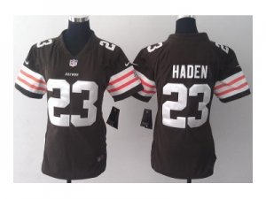 Nike women jerseys cleveland browns #23 joe haden brown