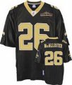 New Orleans Saints #26 McAllister black[Champions patch]