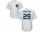 Youth Majestic New York Yankees #29 Todd Frazier Authentic White Home MLB Jersey