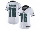 Women Nike Philadelphia Eagles #76 Allen Barbre Vapor Untouchable Limited White NFL Jersey