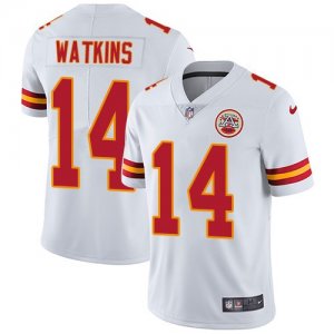 Nike Chiefs #14 Sammy Watkins White Vapor Untouchable Limited Jersey