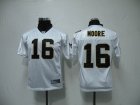 youth new orleans saints #16 Lance Moore white