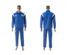 Chelsea Training Hooded Presentation Suit blue