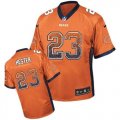 Nike Chicago Bears #23 Devin Hester Orange Jersey(Elite Drift Fashion)