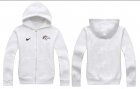 Nike Denver Broncos Authentic Logo Hoodie Grey white