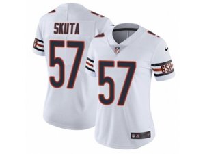 Women Nike Chicago Bears #57 Dan Skuta White Vapor Untouchable Limited Player NFL Jersey