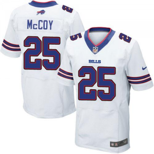 Nike Buffalo Bills #25 LeSean McCoy white jerseys(Elite)